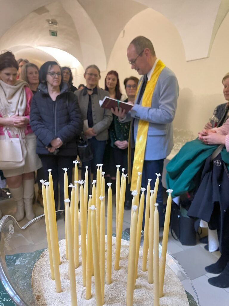 Segnung der Lichtmess Kerzen in der Steirischen Volkskultur